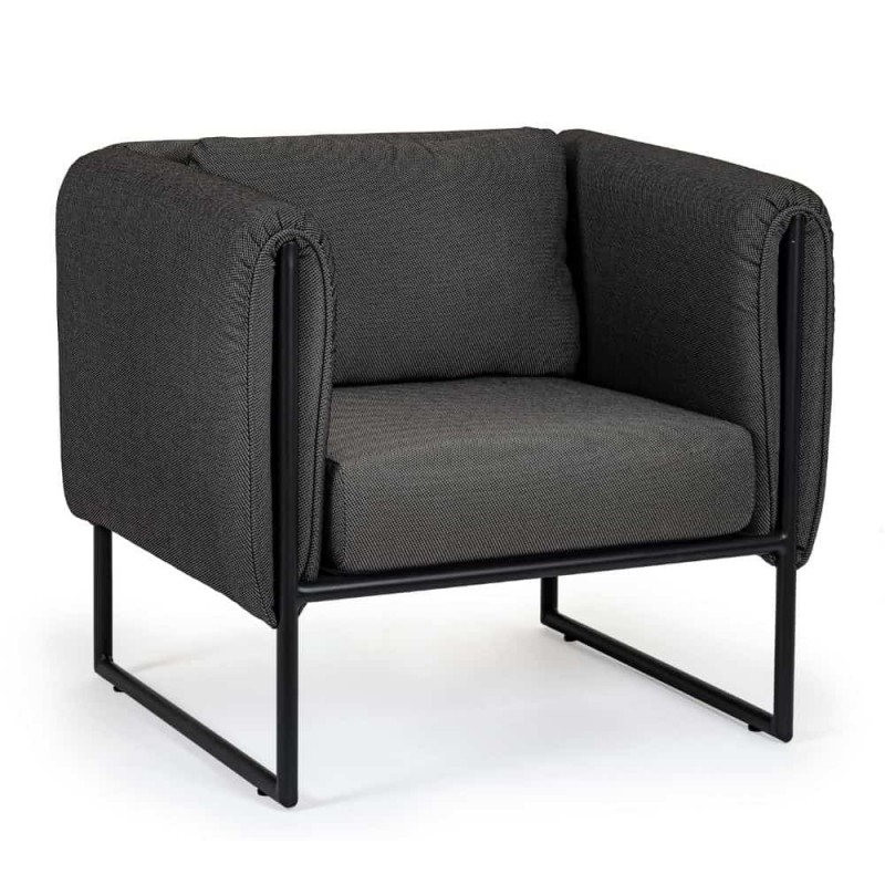 Lauko fotelis PIXEL CHARCOAL