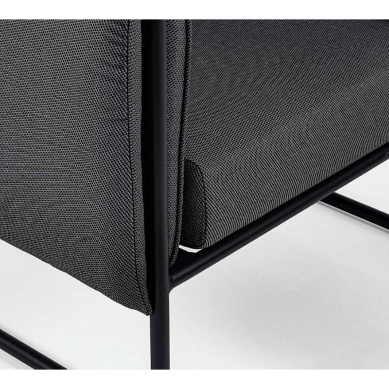 Lauko fotelis PIXEL CHARCOAL