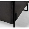 Trivietė lauko sofa PIXEL CHARCOAL 186x74x72cm.