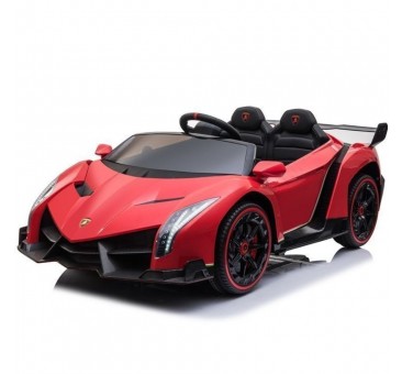 Elektromobilis LAMBORGHINI VENENO 12V10Ah RED