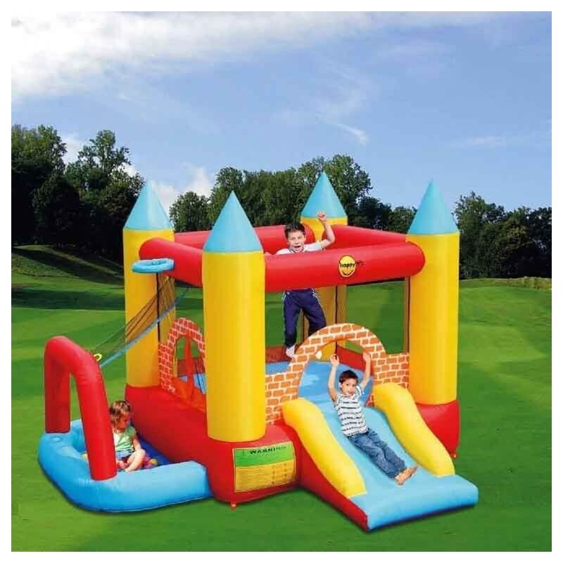 Pripučiamas batutas BOUNCING CASTLE 4 in 1