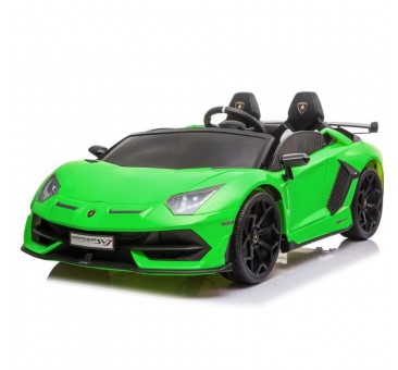 Elektromobilis LAMBORGHINI AVENTADOR SX2028 2x12V7Ah žalias