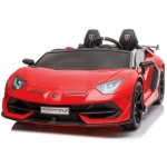 Elektromobilis LAMBORGHINI AVENTADOR SX2028 2x12V7Ah raudonas