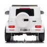 Elektromobilis MERCEDES G500 12V4,5Ah baltas