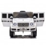 Elektromobilis MERCEDES G500 12V4,5Ah baltas
