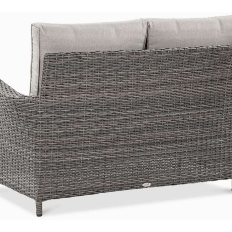 Lauko komplektas VENTURA + pufai grey