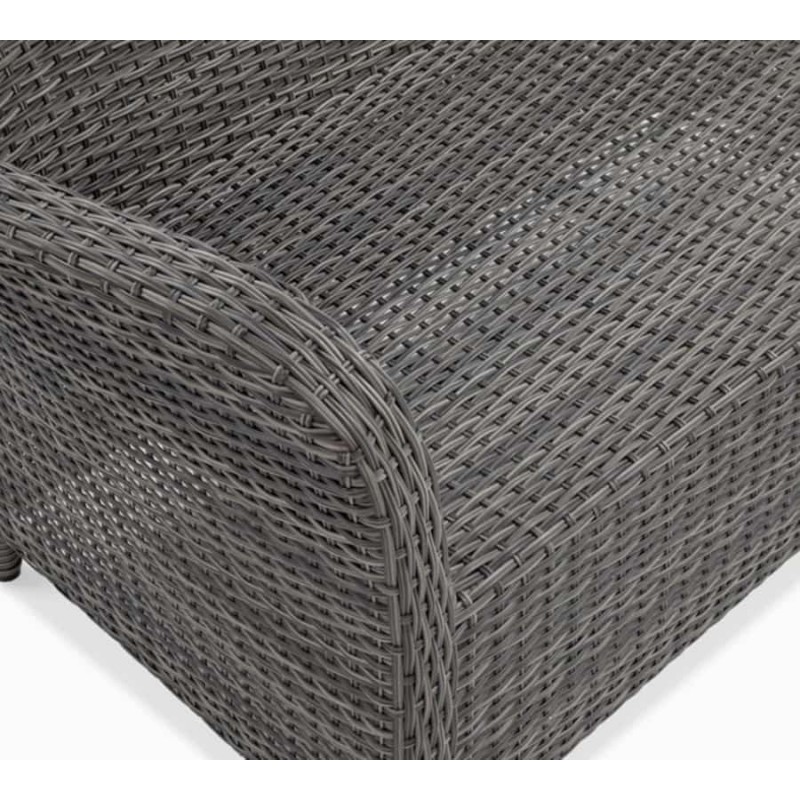 Lauko komplektas VENTURA + pufai grey