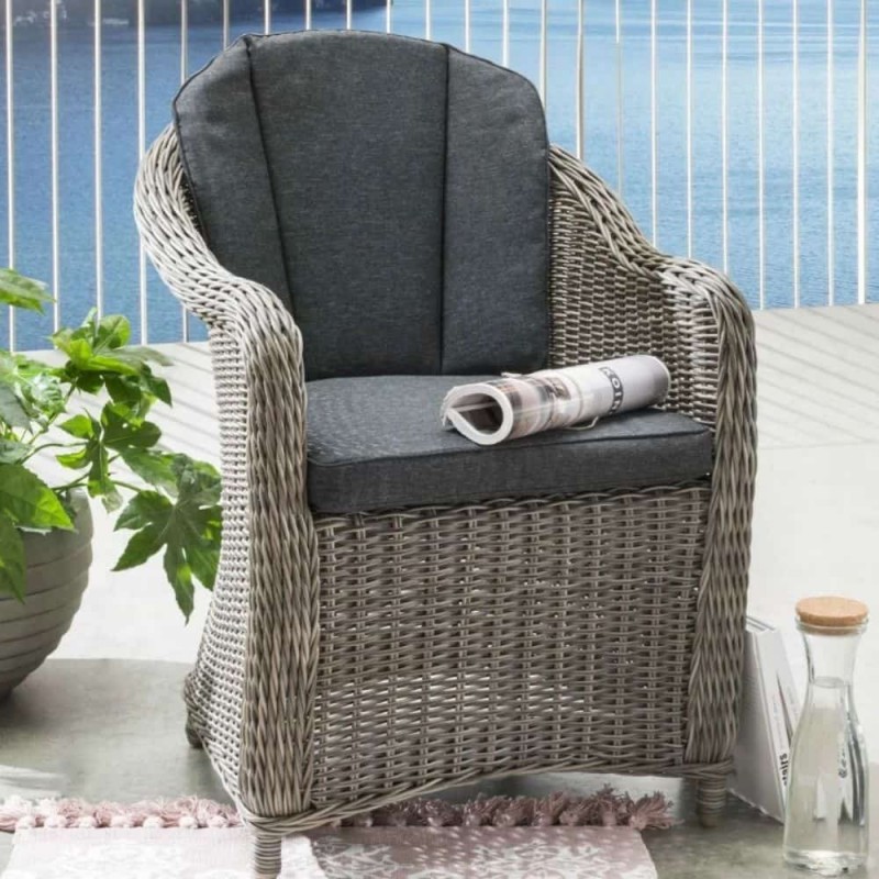 Lauko baldų komplektas MARLENA VINTAGE GREY 2+1