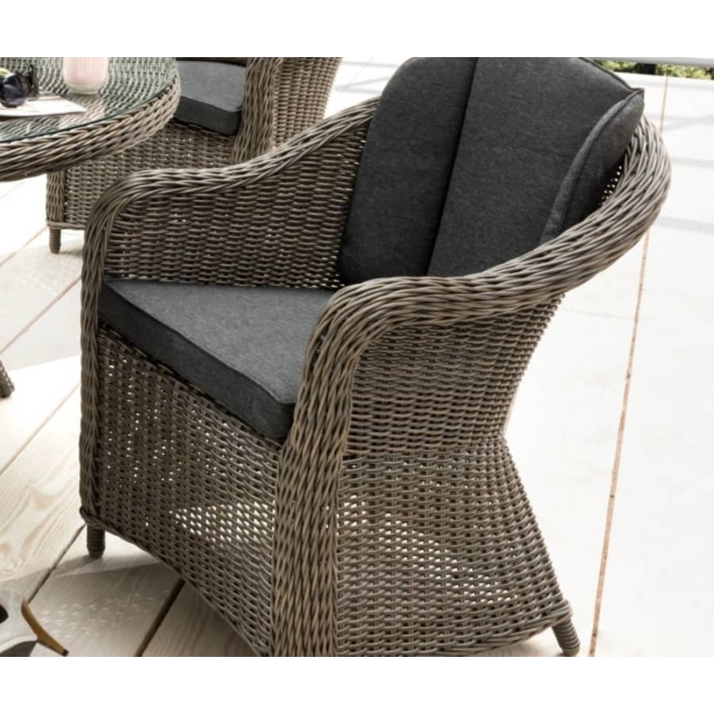 Lauko baldų komplektas MARLENA VINTAGE GREY 2+1