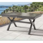Prailginamas lauko stalas GERDA 100x75x160x210cm