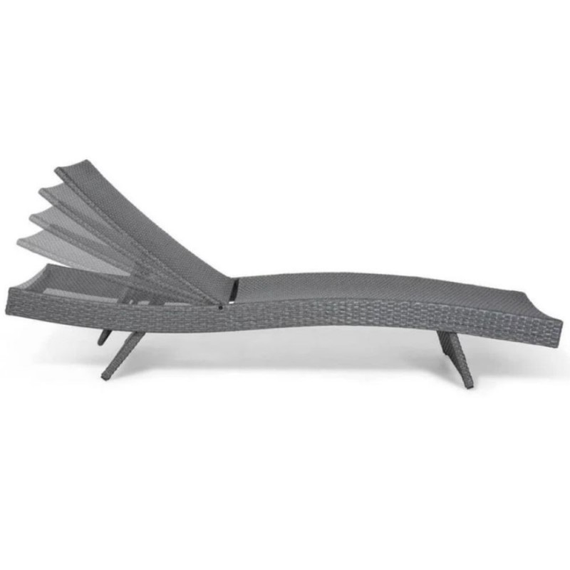 Lauko gultai ELEONORA DARK GREY + staliukas