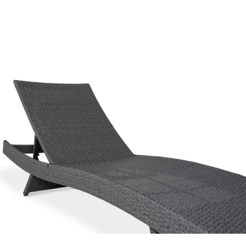 Lauko gultai ELEONORA DARK GREY + staliukas