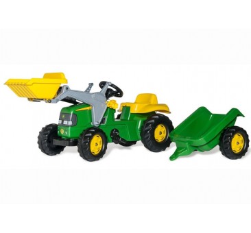 Pedalinis traktorius ROLLYKID JOHN DEERE