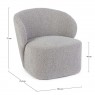 Fotelis BABILA GREY
