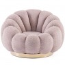 Sukamasis fotelis FLOREL ANTIQUE ROSE