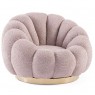 Sukamasis fotelis FLOREL ANTIQUE ROSE