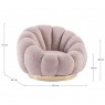 Sukamasis fotelis FLOREL ANTIQUE ROSE