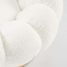 Sukamasis fotelis FLOREL WHITE