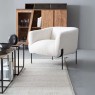 Fotelis CLAUDINE WHITE