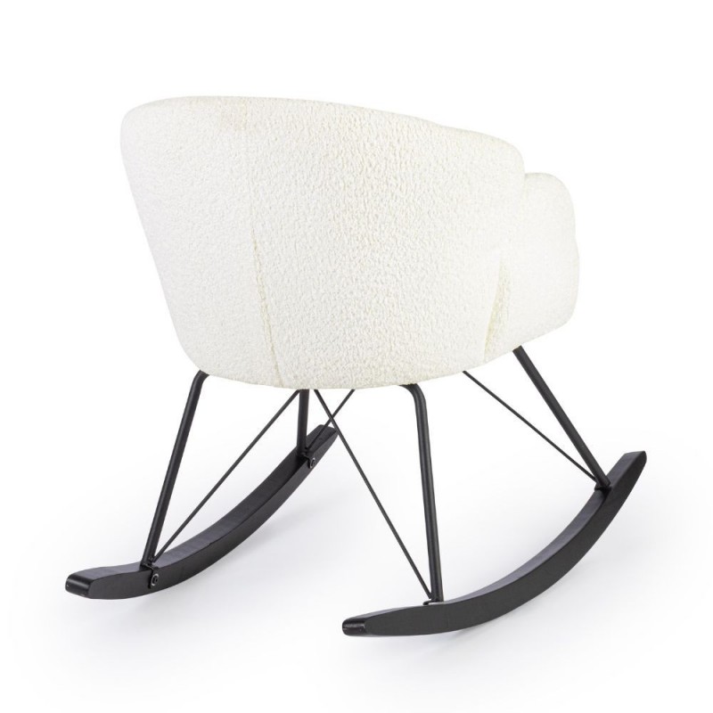Supamasis fotelis SIBILLA WHITE