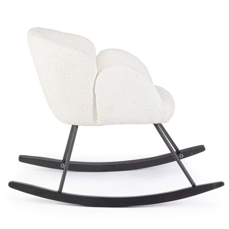 Supamasis fotelis SIBILLA WHITE