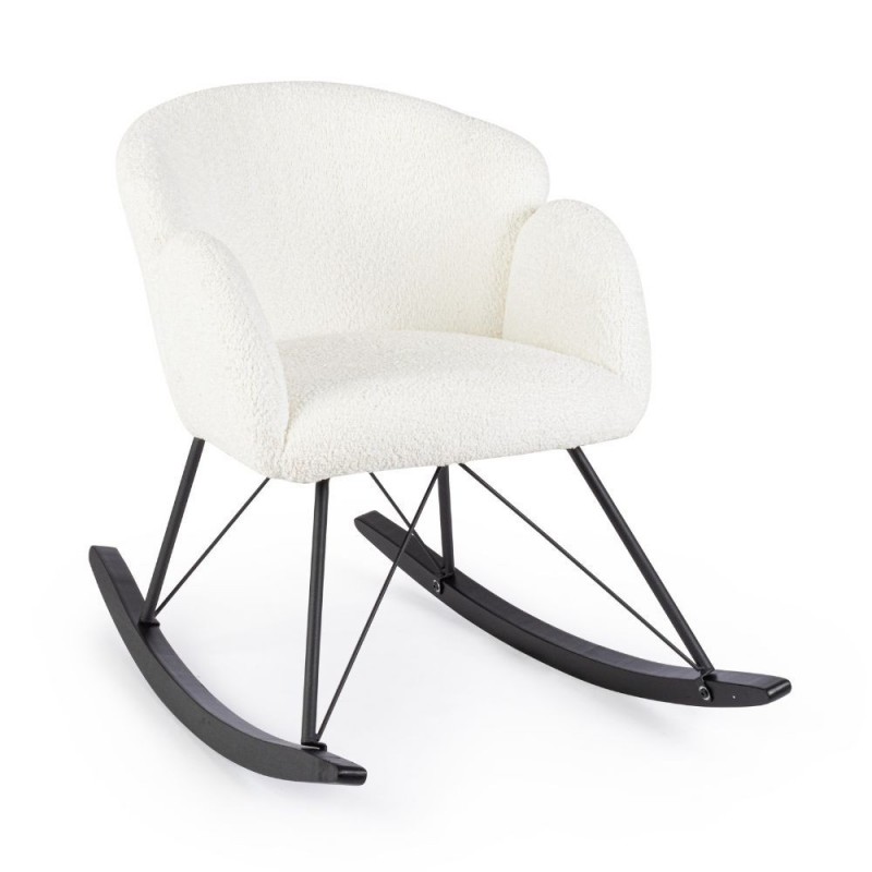 Supamasis fotelis SIBILLA WHITE