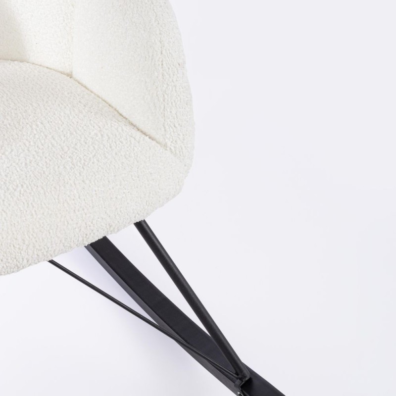 Supamasis fotelis SIBILLA WHITE