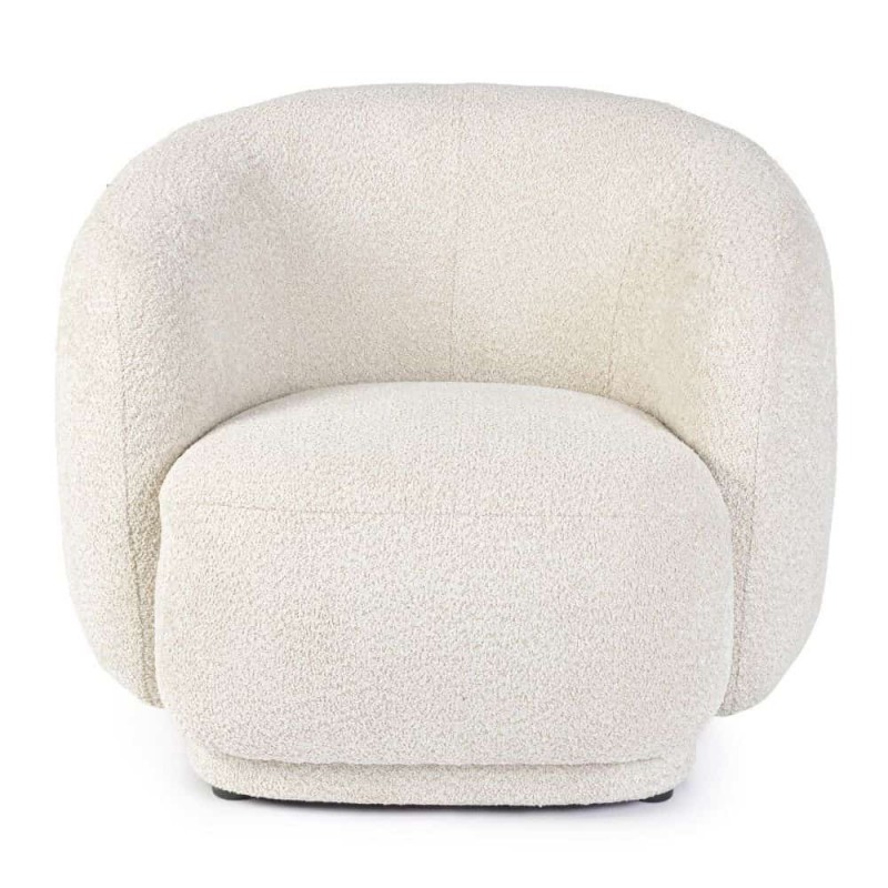 Fotelis TECLA BOUCLE NATURAL