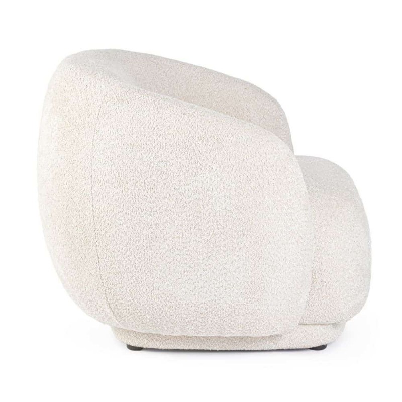 Fotelis TECLA BOUCLE NATURAL