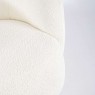 Fotelis TECLA BOUCLE WHITE