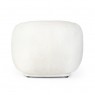 Fotelis TECLA BOUCLE WHITE