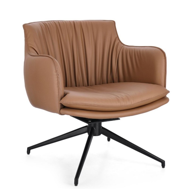 Sukamasis fotelis VERMONT PU BROWN