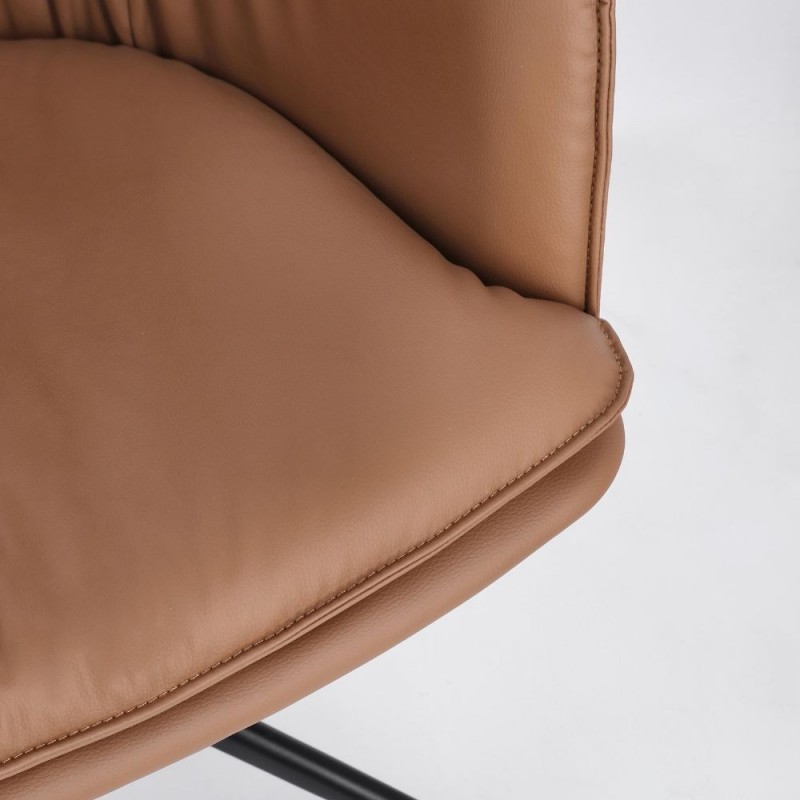 Sukamasis fotelis VERMONT PU BROWN