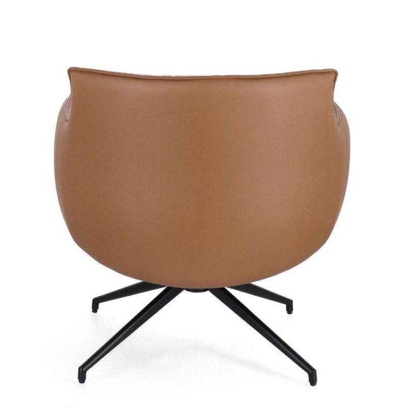 Sukamasis fotelis VERMONT PU BROWN