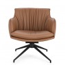 Sukamasis fotelis VERMONT PU BROWN