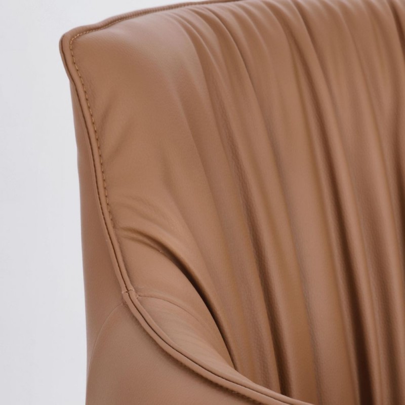 Sukamasis fotelis VERMONT PU BROWN