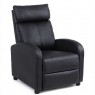 Fotelis - reglaineris DESIRE BLACK PU
