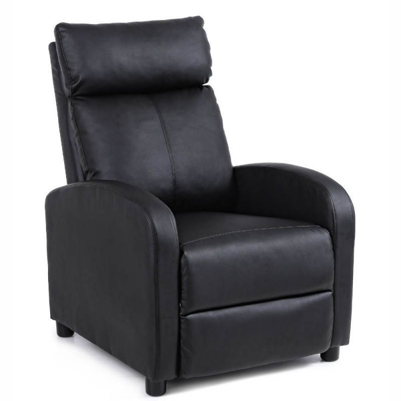 Fotelis - reglaineris DESIRE BLACK PU
