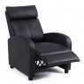 Fotelis - reglaineris DESIRE BLACK PU
