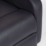 Fotelis - reglaineris DESIRE BLACK PU