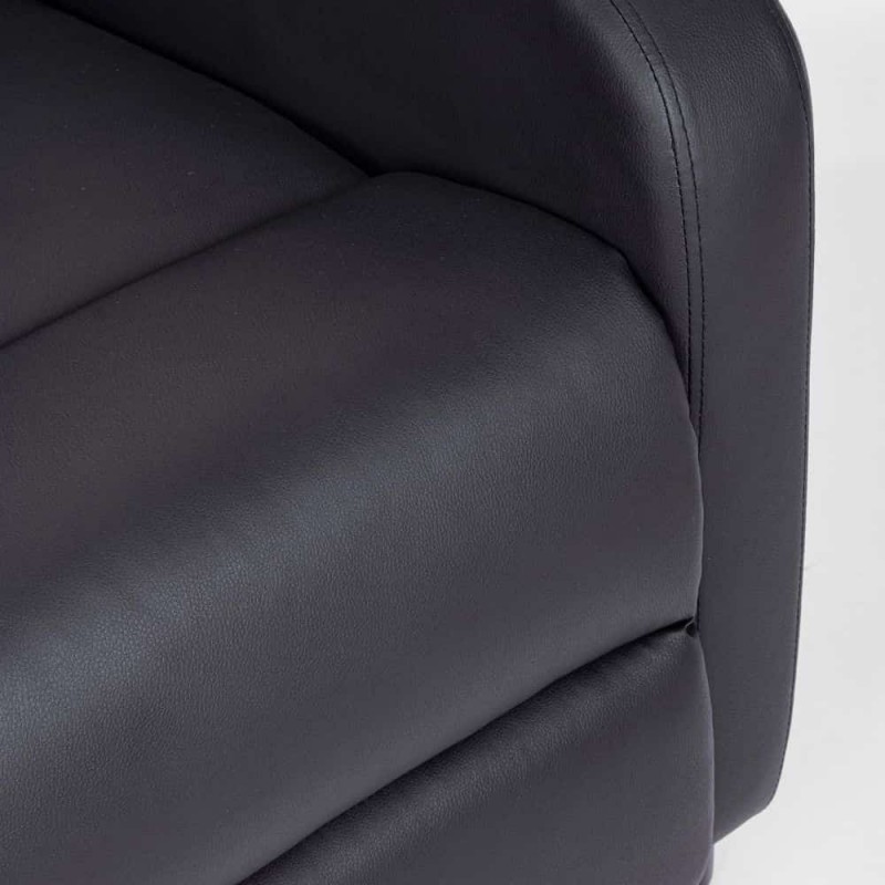 Fotelis - reglaineris DESIRE BLACK PU