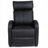 Fotelis - reglaineris DESIRE BLACK PU