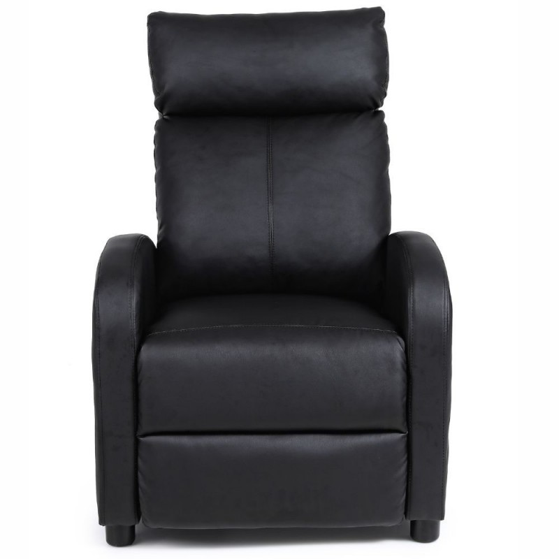 Fotelis - reglaineris DESIRE BLACK PU