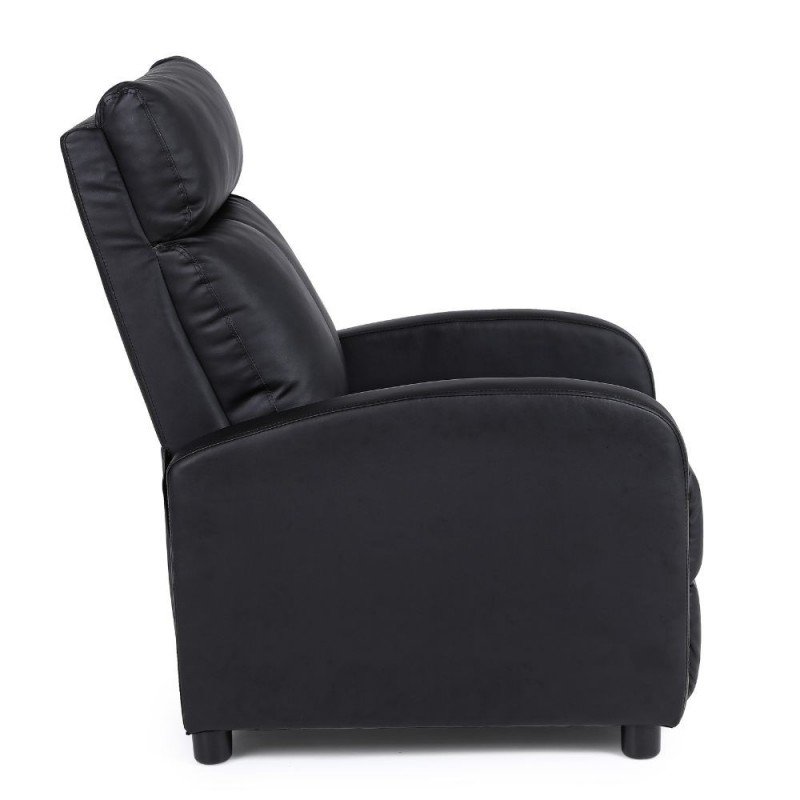 Fotelis - reglaineris DESIRE BLACK PU