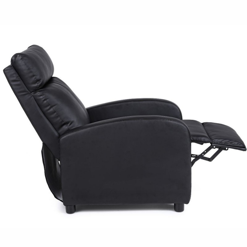 Fotelis - reglaineris DESIRE BLACK PU