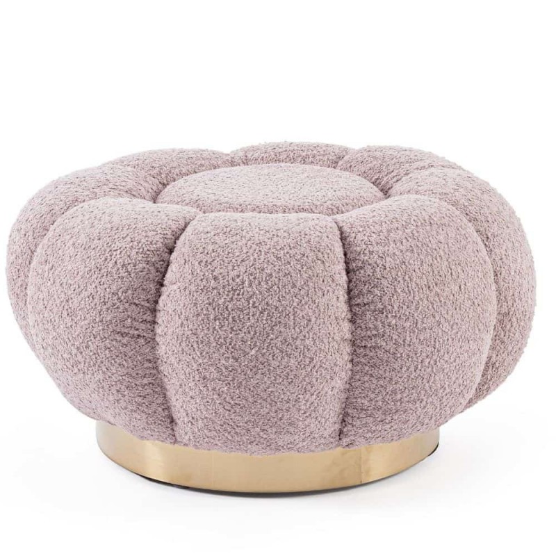 Pufas FLOREL BOUCLE ANTIQUE ROSE