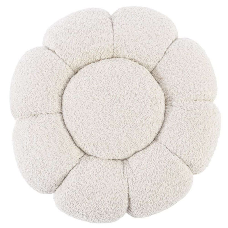 Pufas FLOREL BOUCLE NATURAL