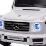 Elektromobilis MERCEDES G500 4x4 12V10Ah, baltas