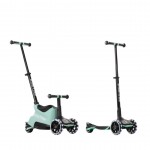 Paspirtukas 3in1 SMARTRIKE XTEND RIDE ON SOFT MINT, reguliuojamo dydžio