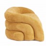 Sofa CLEMENCE MUSTARD trivietė 200x89x61cm